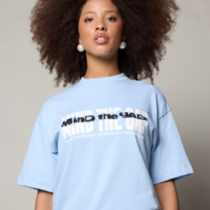 Mind The Gap Tee Azul