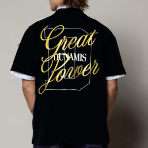 Great Power Tee Preta